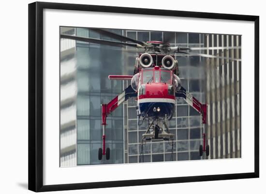 An Erickson Aircrane S-64 Aircrane Heavy-Lift Helicopter-null-Framed Photographic Print