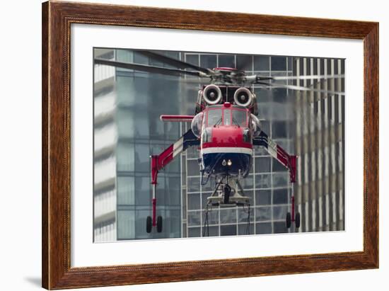 An Erickson Aircrane S-64 Aircrane Heavy-Lift Helicopter-null-Framed Photographic Print