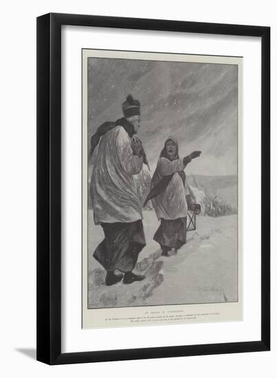 An Errand of Consolation-Richard Caton Woodville II-Framed Giclee Print