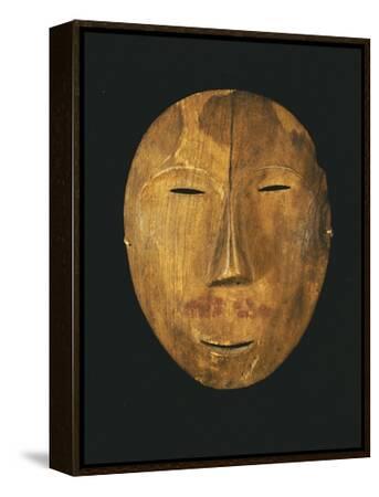 An Eskimo Wood Face Mask from Northern Alaska' Giclee Print | Art.com
