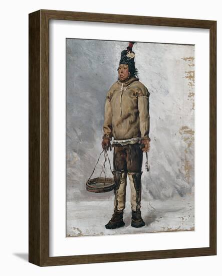 An Eskimo-Francois Auguste Biard-Framed Giclee Print