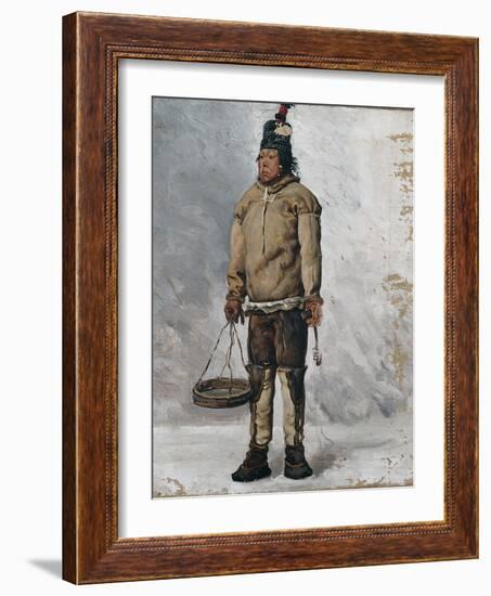 An Eskimo-Francois Auguste Biard-Framed Giclee Print