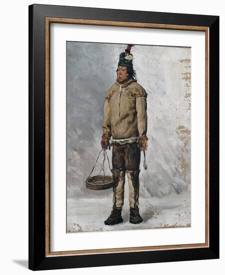 An Eskimo-Francois Auguste Biard-Framed Giclee Print