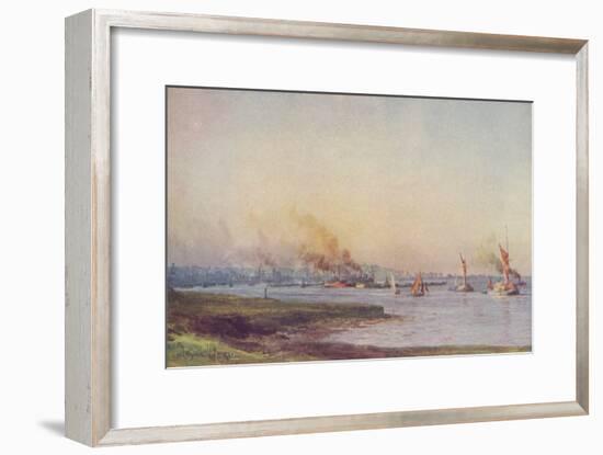 'An Estuary', 1910-WL Wythe-Framed Giclee Print