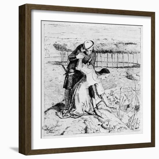 An Etching in the Germ, 1904-William Holman Hunt-Framed Giclee Print