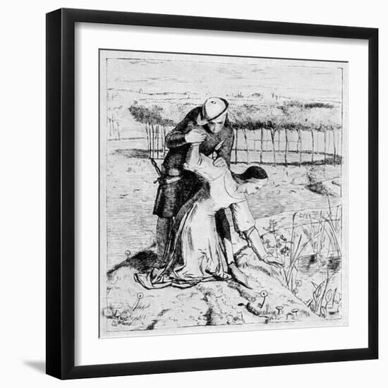 An Etching in the Germ, 1904-William Holman Hunt-Framed Giclee Print