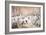 An Evening at Baron Von Spaun's: Schubert at the Piano Among His Friends-Moritz Ludwig von Schwind-Framed Giclee Print