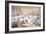 An Evening at Baron Von Spaun's: Schubert at the Piano Among His Friends-Moritz Ludwig von Schwind-Framed Giclee Print