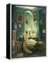 An Evening at Home, 1888-Edward John Poynter-Framed Premier Image Canvas