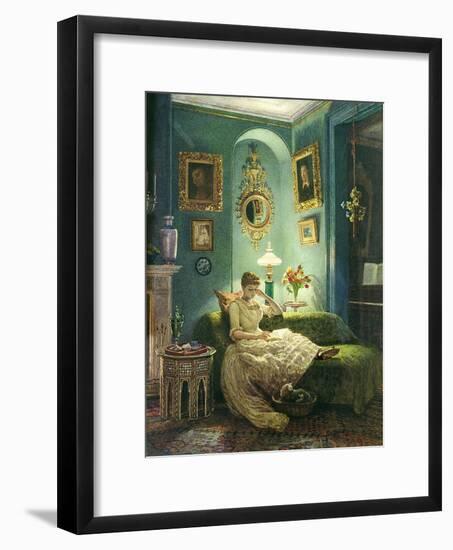 An Evening at Home, 1888-Edward John Poynter-Framed Giclee Print