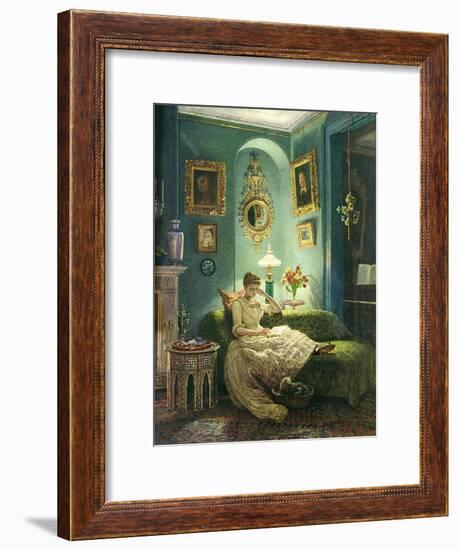 An Evening at Home, 1888-Edward John Poynter-Framed Giclee Print
