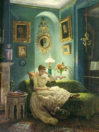 An Evening at Home 1888