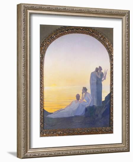 An Evening in Ancient Times, 1908-Alphonse Osbert-Framed Giclee Print