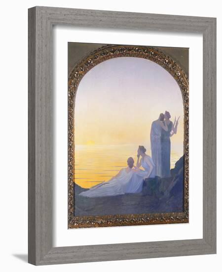 An Evening in Ancient Times, 1908-Alphonse Osbert-Framed Giclee Print