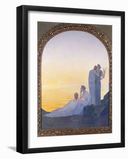 An Evening in Ancient Times, 1908-Alphonse Osbert-Framed Giclee Print