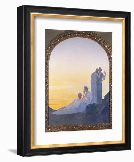 An Evening in Ancient Times, 1908-Alphonse Osbert-Framed Giclee Print