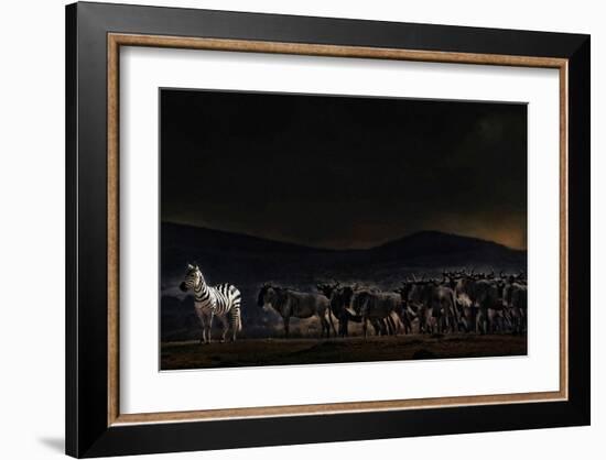 An Evening in Kenya-null-Framed Art Print