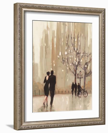 An Evening Out Neutral Cop-Julia Purinton-Framed Art Print