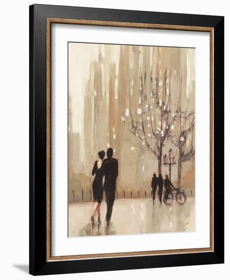 An Evening Out Neutral Cop-Julia Purinton-Framed Art Print