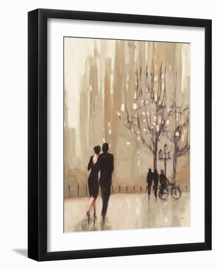 An Evening Out Neutral Cop-Julia Purinton-Framed Art Print