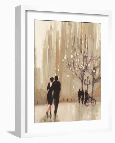 An Evening Out Neutral Cop-Julia Purinton-Framed Art Print