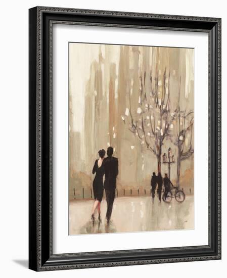 An Evening Out Neutral Cop-Julia Purinton-Framed Art Print