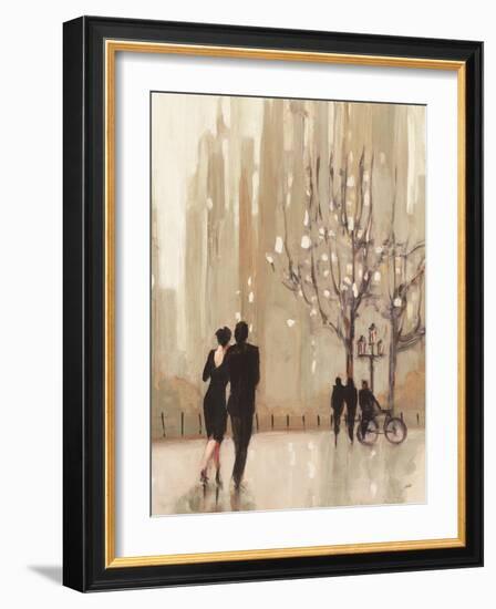 An Evening Out Neutral Cop-Julia Purinton-Framed Art Print