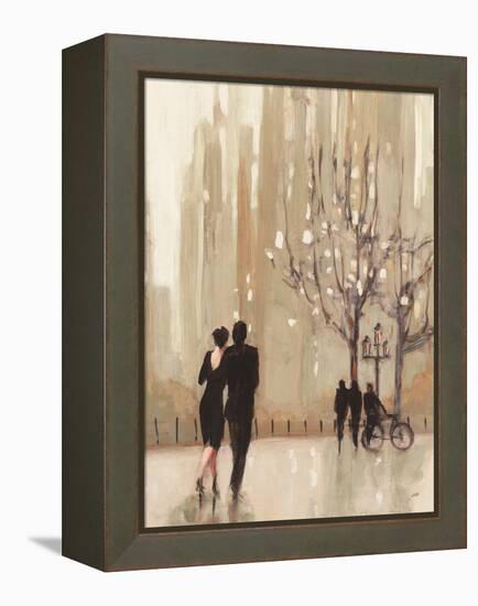 An Evening Out Neutral Cop-Julia Purinton-Framed Stretched Canvas