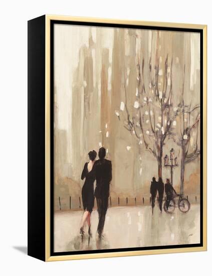 An Evening Out Neutral Cop-Julia Purinton-Framed Stretched Canvas