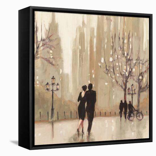 An Evening Out Neutral Crop-Julia Purinton-Framed Stretched Canvas