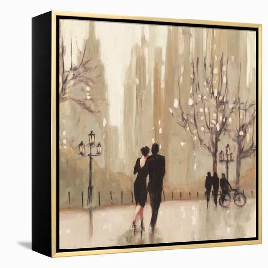 An Evening Out Neutral Crop-Julia Purinton-Framed Stretched Canvas