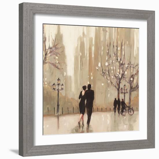 An Evening Out Neutral Crop-Julia Purinton-Framed Art Print