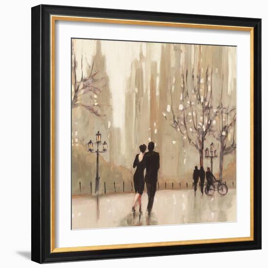 An Evening Out Neutral Crop-Julia Purinton-Framed Art Print