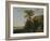 An Evening Ride Near a River-Aelbert Cuyp-Framed Giclee Print