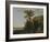 An Evening Ride Near a River-Aelbert Cuyp-Framed Giclee Print