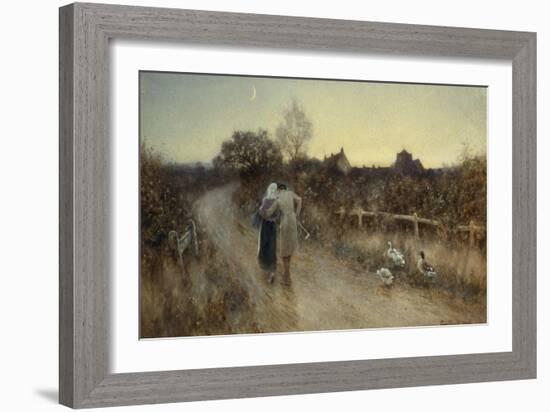 An Evening Stroll, 1906-Thomas James Lloyd-Framed Giclee Print