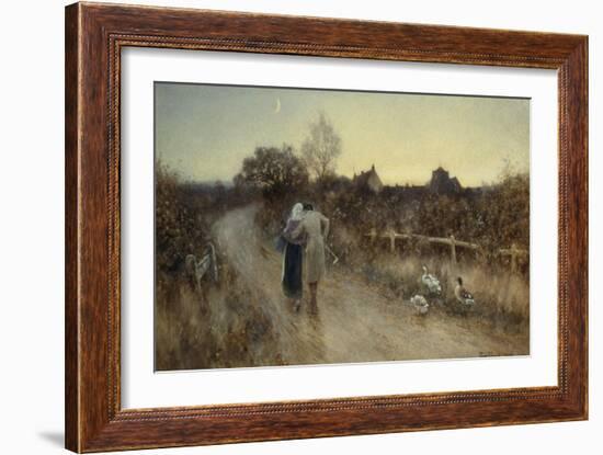 An Evening Stroll, 1906-Thomas James Lloyd-Framed Giclee Print