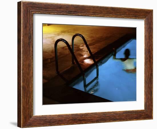 An Evening Swim-null-Framed Photographic Print