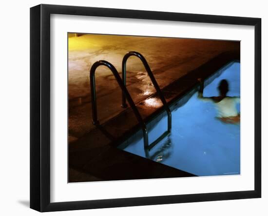 An Evening Swim-null-Framed Photographic Print