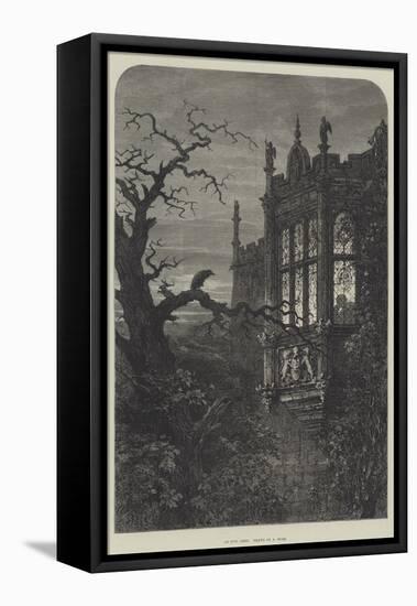 An Evil Omen-Samuel Read-Framed Premier Image Canvas