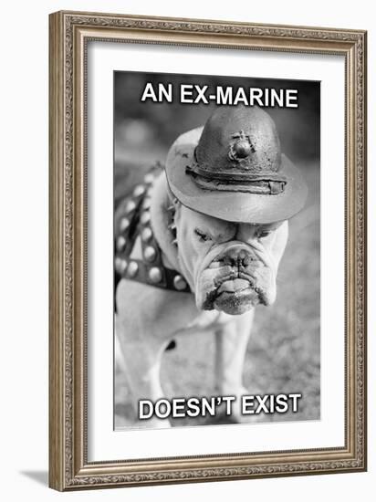 An Ex-Marine-Wilbur Pierce-Framed Art Print