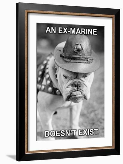 An Ex-Marine-Wilbur Pierce-Framed Art Print