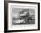 An Exact Representation of Launching the Prince of Wales Man of War-null-Framed Giclee Print