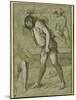 An Executioner About to Decapitate a Bearded Saint-Girolamo Romanino-Mounted Giclee Print