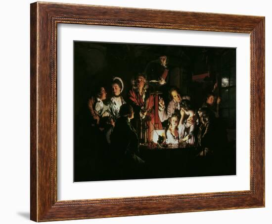 An Experiment on a Bird in the Air Pump, 1768-Joseph Wright of Derby-Framed Giclee Print