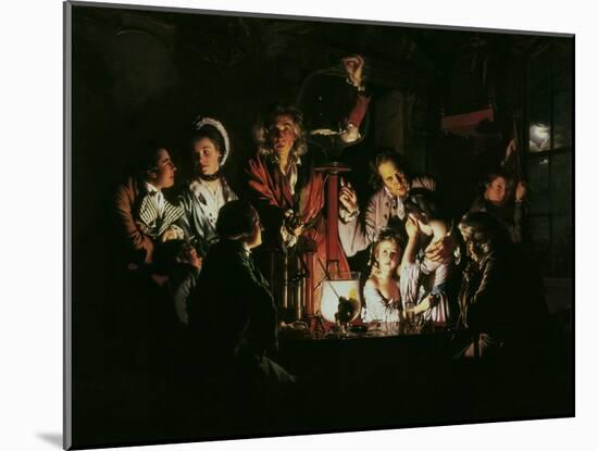 An Experiment on a Bird in the Air Pump, 1768-Joseph Wright of Derby-Mounted Giclee Print