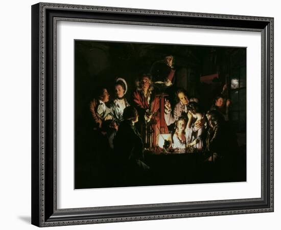 An Experiment on a Bird in the Air Pump, 1768-Joseph Wright of Derby-Framed Giclee Print