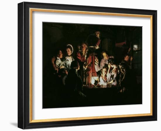 An Experiment on a Bird in the Air Pump, 1768-Joseph Wright of Derby-Framed Giclee Print