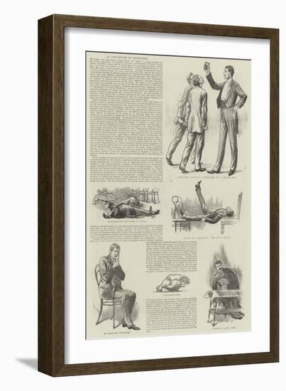 An Exposition of Hypnotism-William Douglas Almond-Framed Giclee Print