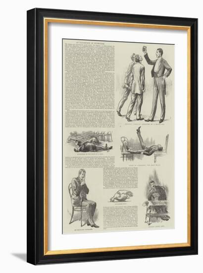 An Exposition of Hypnotism-William Douglas Almond-Framed Giclee Print